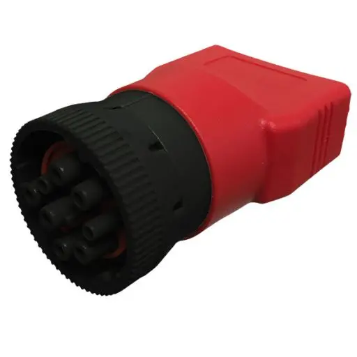 Up To 2016 Efilive Black J1939 Male To Obdii Female Adapter 1