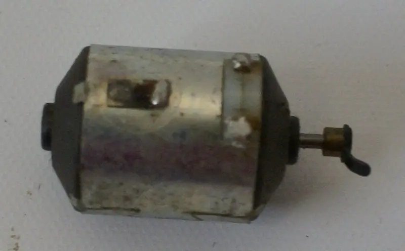 Vintage 3 Volt Buehler Electric Motor With Eccentric 1