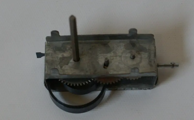 Vintage Clockwork Toy Windup Motor 2-1/8 X 13/16" 2