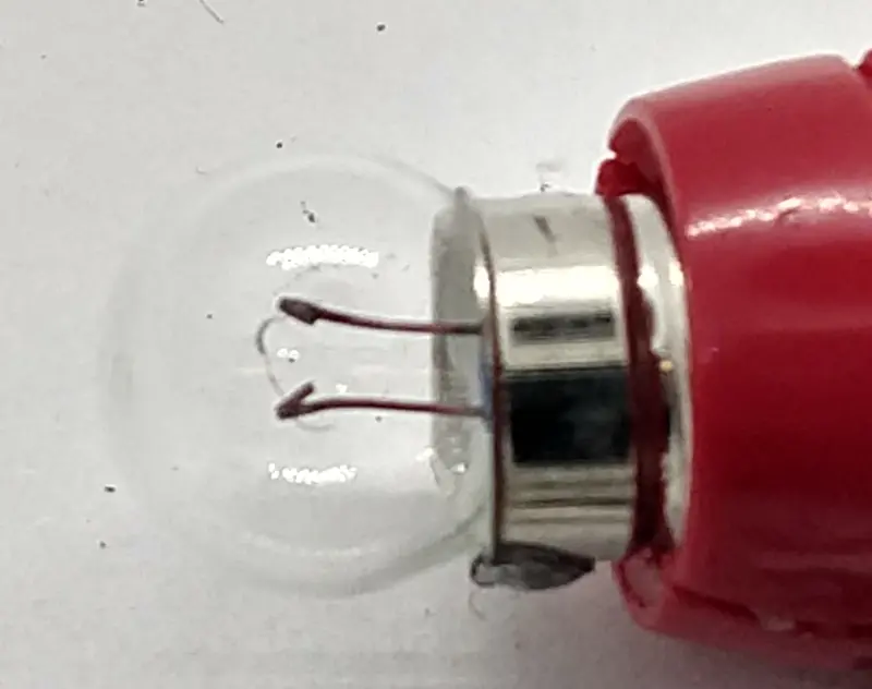 Vintage Dick Tracy Car Top Light Red With Bulb And Wiring. 1