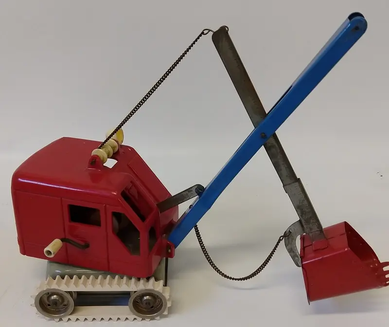 Vintage Gama #281 Mobile Crawler Excavator Digger Shovel. White Track 1