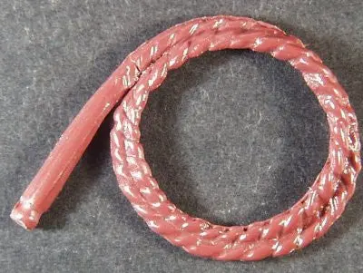 Vintage Hartland Coiled Rope Of Seth Adams : Bull Whip 1
