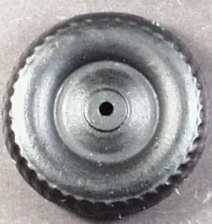 Vintage Hubley Wheel Solid Tire 1-3/4" Black. 1