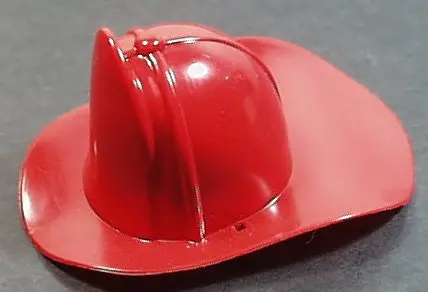 Vintage Marx Climbing Fireman Fire Hat. 1