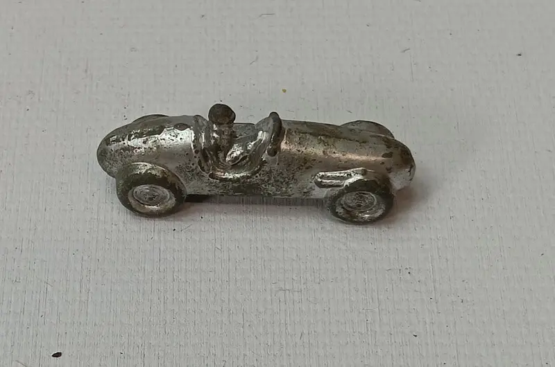 Vintage Monopoly Cast Race Car Game Piece 1