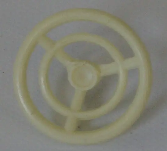 Vintage Race Car By Junior Toys : Steering Wheel 15/16 1