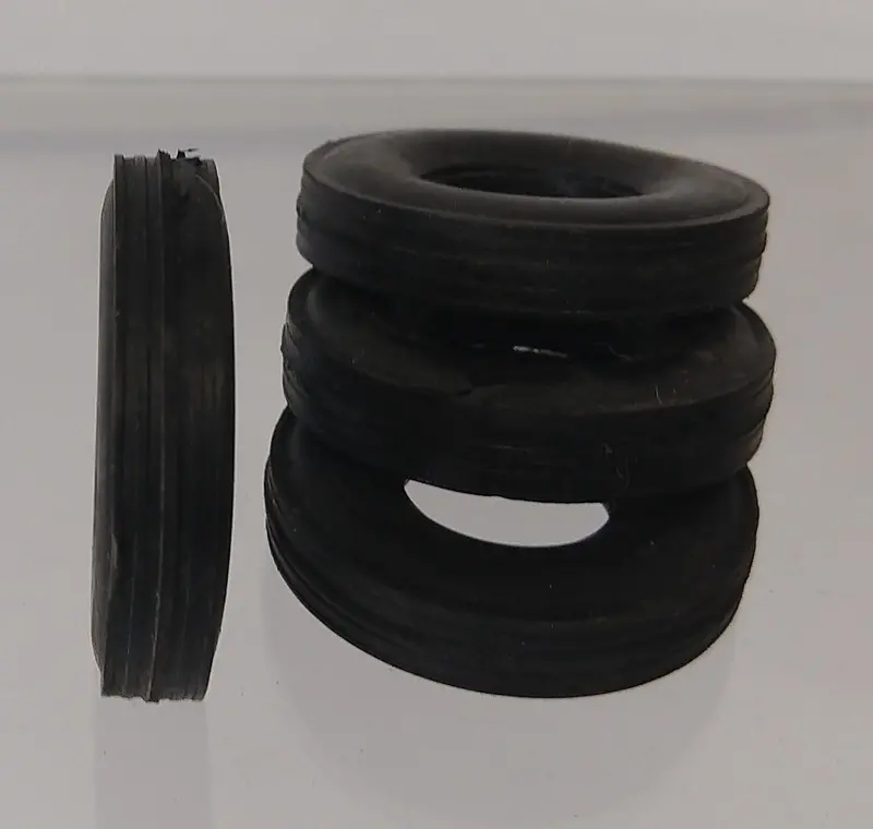 Vintage Race Car Wheels Tire 1-7/8" 1