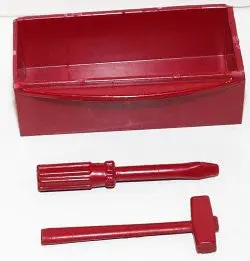 Vintage Robot And Son Toy Tool Box And Tools For Electric Robot And Son  Box 2-1/2" X 1-1/4" 1