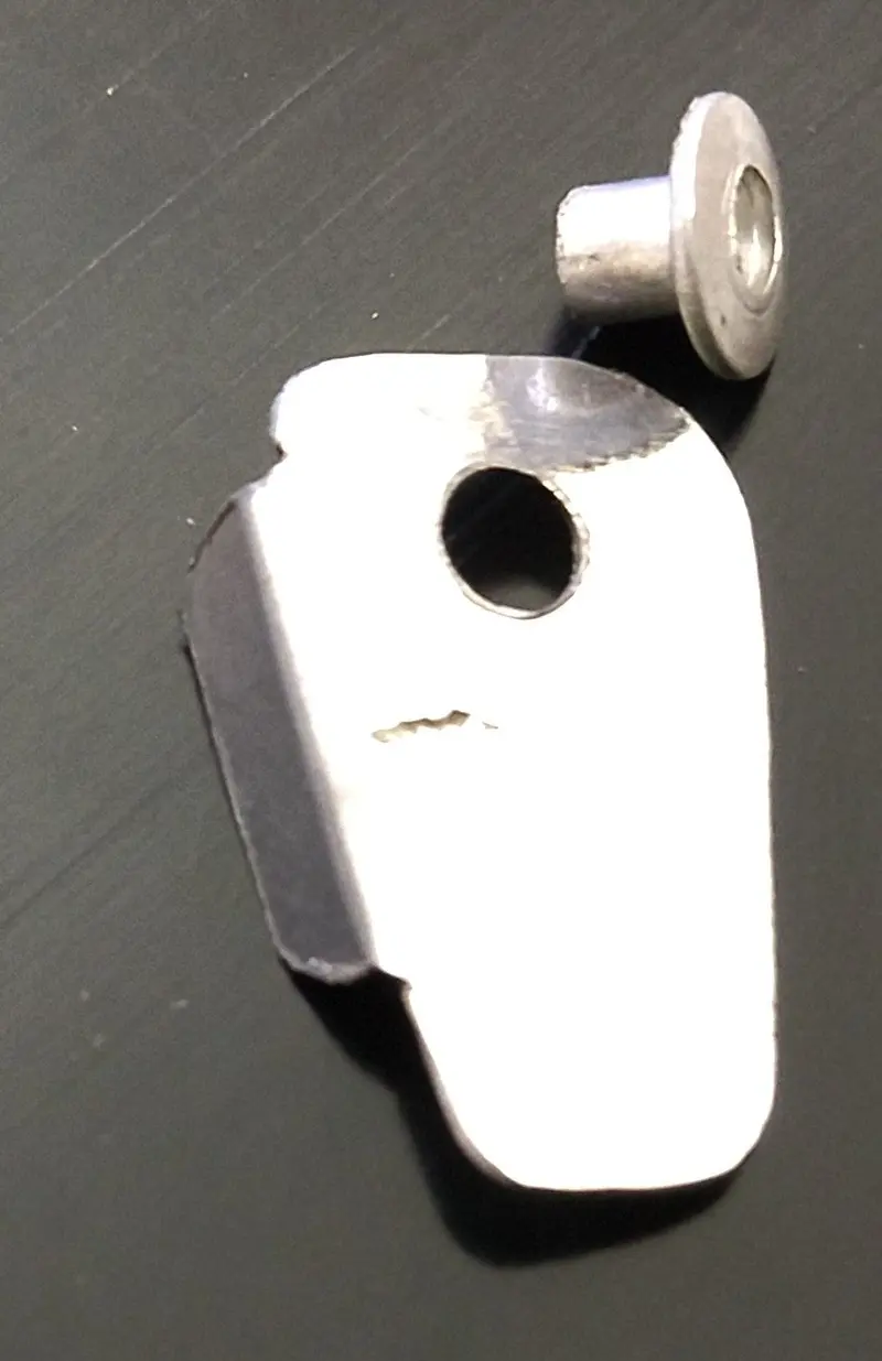 Vintage Robot Toys Battery Door Catch : Nomura Space Sleds 1