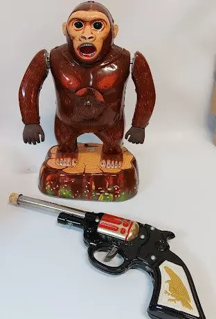 Vintage Shooting Gallery Battery Operated :  Gun Replacement Cork 1