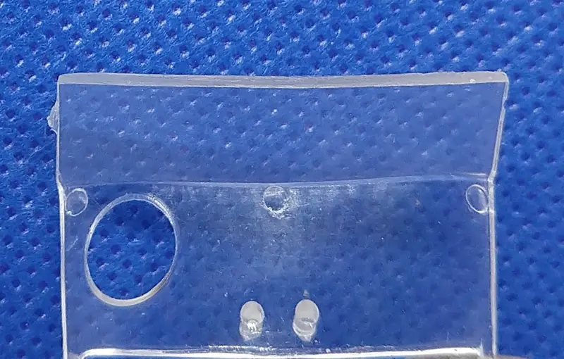 Vintage Slot Car 1/43Rd Scale : Replacement Windshield 1-1/4" X 15/16" 1