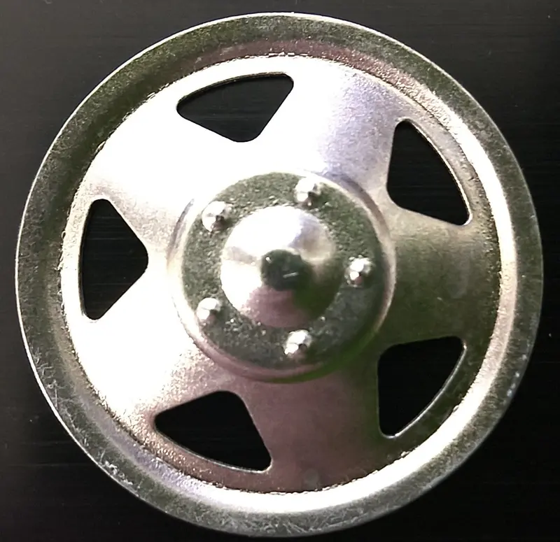 Vintage Tonka Toy Hub Cap Early Version Trucks : 1-5/16" 1.31" 1