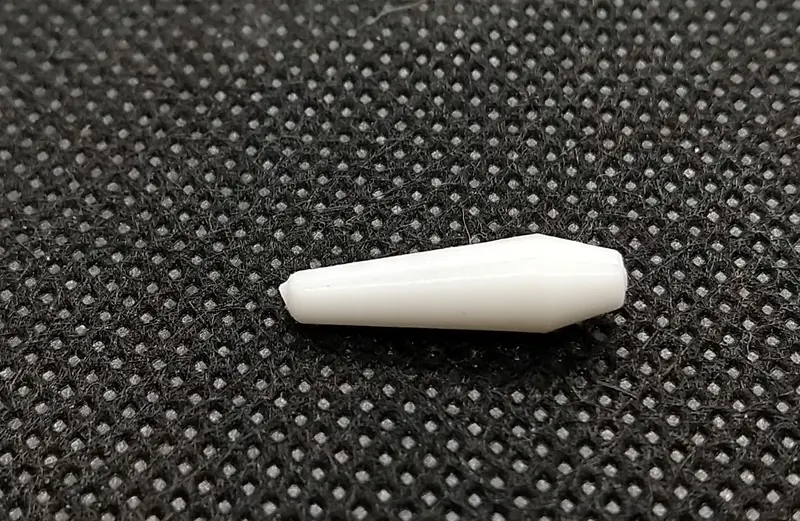 Vintage Toy Antenna Tip :  Space Patrol Orbit Explorer & Space Tank  White 1