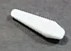 Vintage Toy Antenna Tip :  Space Patrol Orbit Explorer & Space Tank  White 2