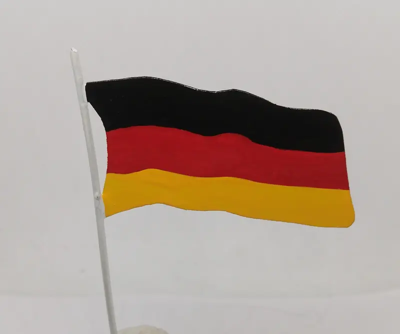 Vintage Toy Boat Flag 1-1/4" X 2" 1