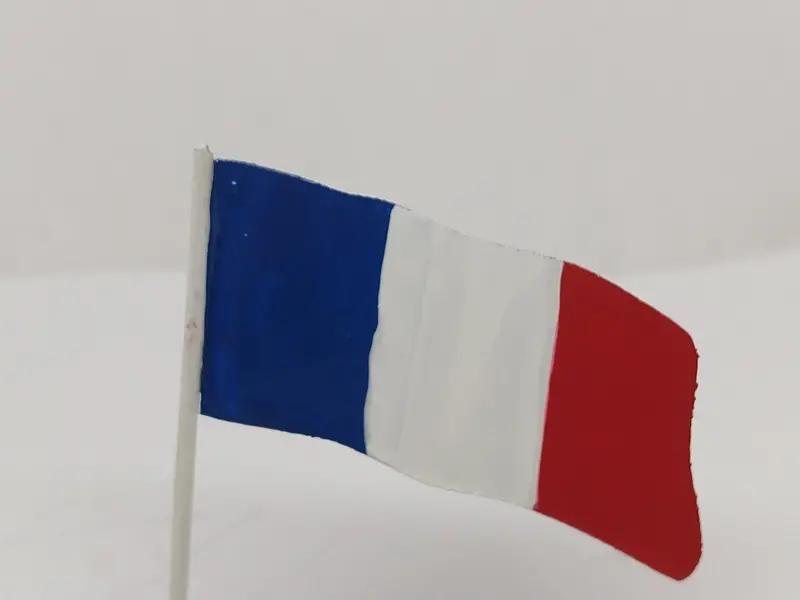 Vintage Toy Boat Flag 3/4 X 1-3/4" 1