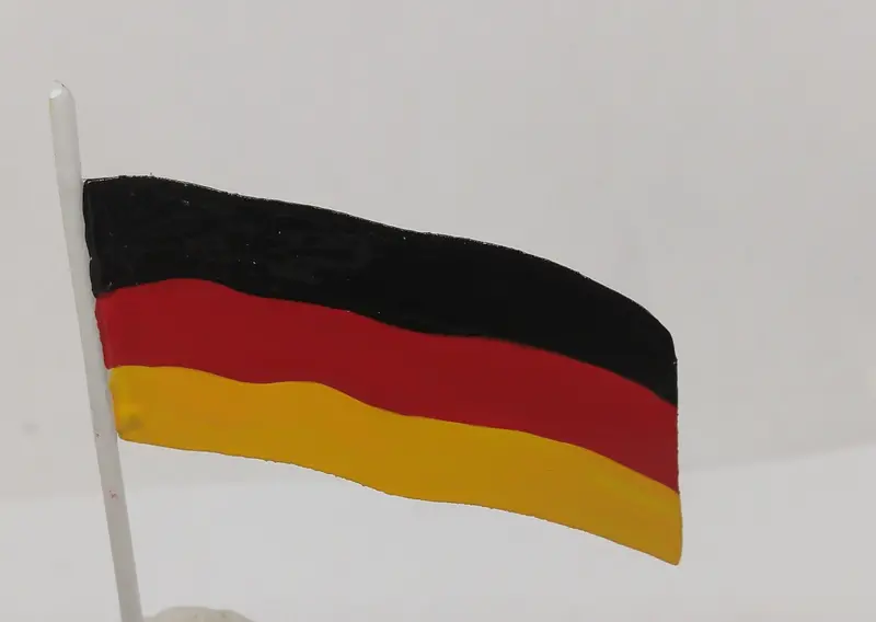 Vintage Toy Boat Flag 7/8" X 1-3/4" 1