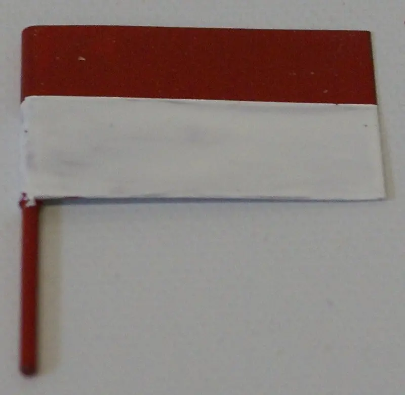 Vintage Toy Boat Flag : Fleischmann Ocean Liner 1