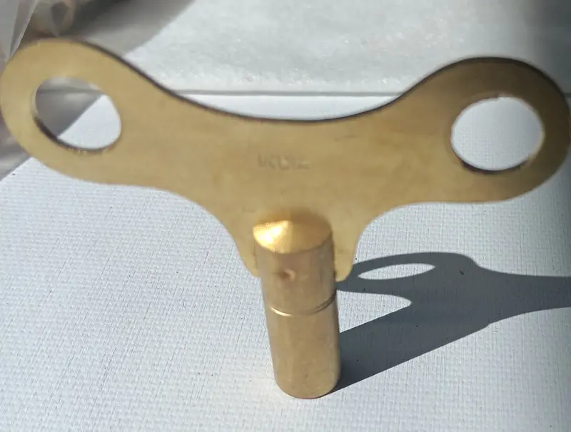 Vintage Toy Boat Key Metric Windup Key #16 Square Key 6.5 Mm Or .25" 1