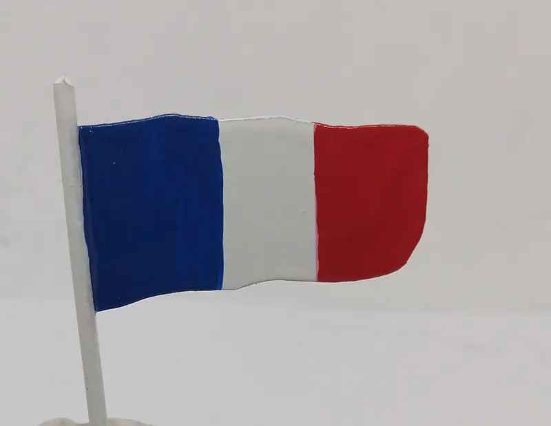 Vintage Toy Boat Pennant Flag 1/2" X 1-1/8" 1
