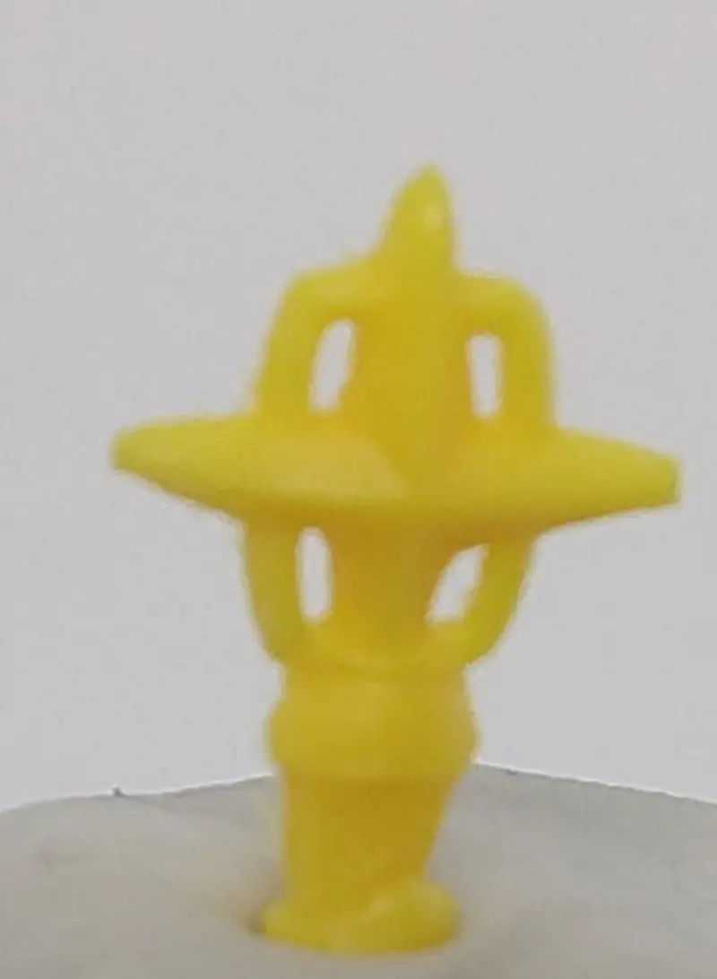 Vintage Toy Car Hood Ornament Yellow Lincoln Chrysler Imperial 1
