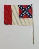 Vintage Toy Flag : March 4 1865 Flag Civil War 2X1.25" 1