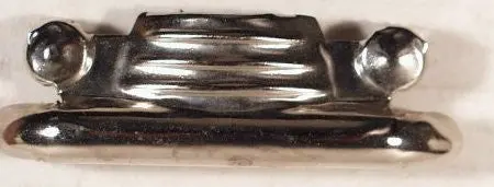 Vintage Toy Grill  2 Headlights 4 Tabs 3-1/2" X 1-3/16" 1