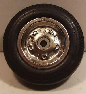 Vintage Toy Indy Racer Front Wheel :  2-3/8" (15" Racer) 1