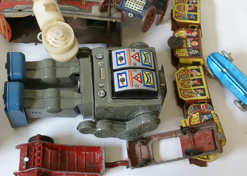 Vintage Toy Lot : Junk Drawer. 1