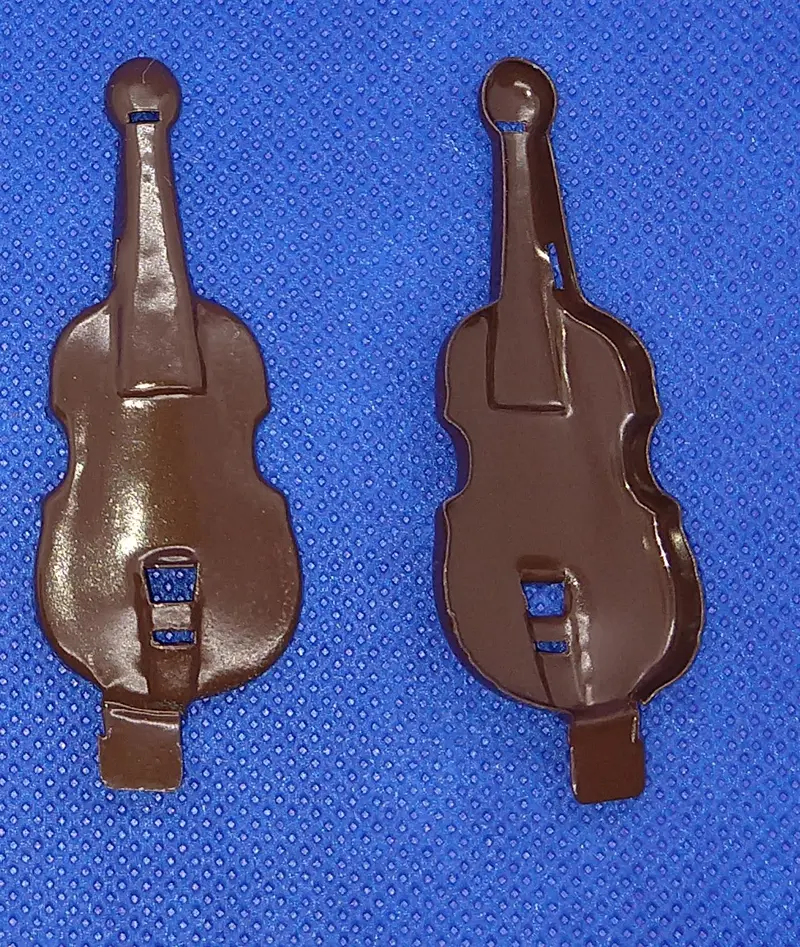 Vintage Toy Original Violin 2-1/2"  Jazzbo Jim Violin Version 1