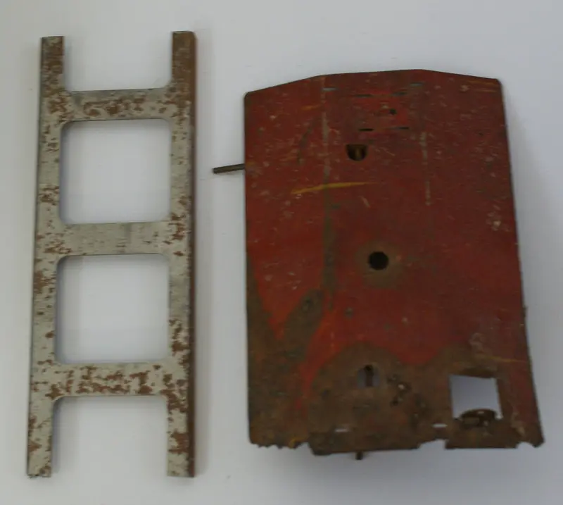 Vintage Toy Parts Ladder And Roof 1
