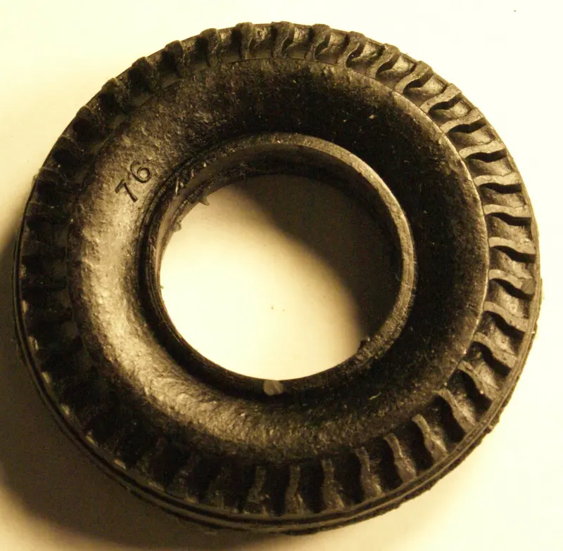 Vintage Toy Sears Indy 500 Racer Tire Rear 3" Wheel. 1