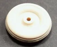 Vintage Toy Tire : 1-7/16" Solid  Rubber Williams - Dent 1