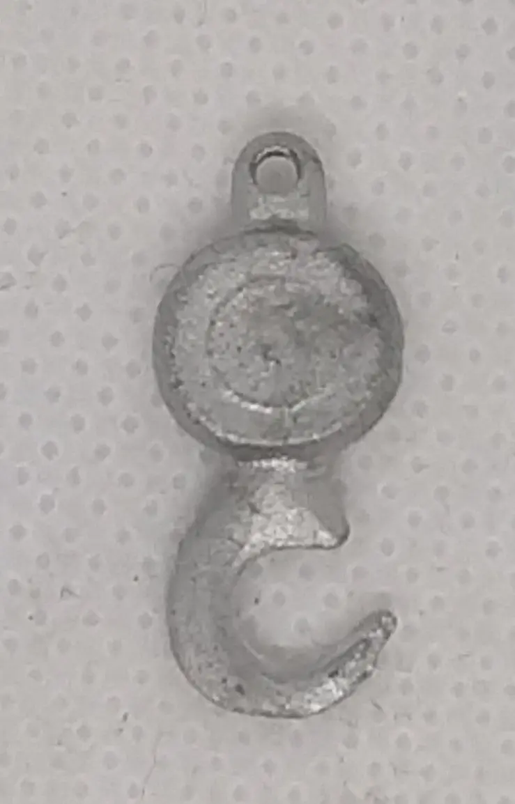 Vintage Toy Truck Hook And Weight.  7/8" 1