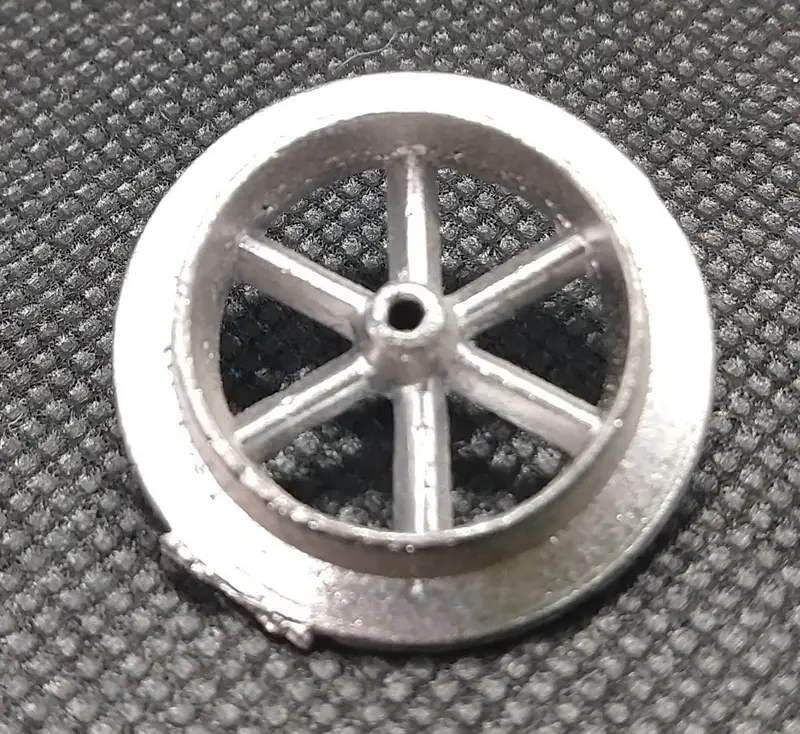 Vintage Train Locomotive Wheel. 1-1/8" Diameter Inside 7/8" 1
