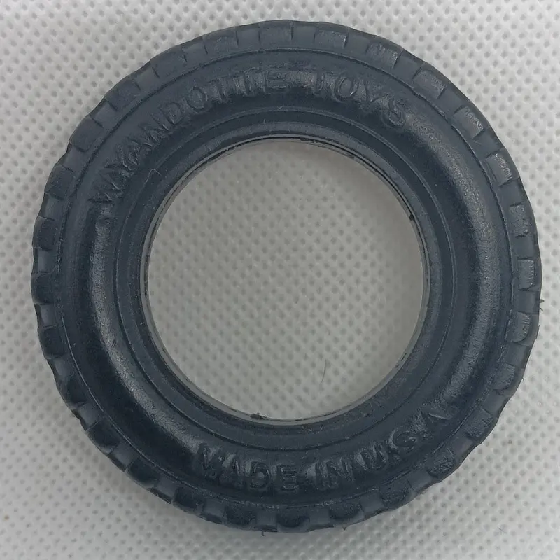 Vintage Wyandotte Truck Tire 2-1/2" Od 3/8" Wide. 1