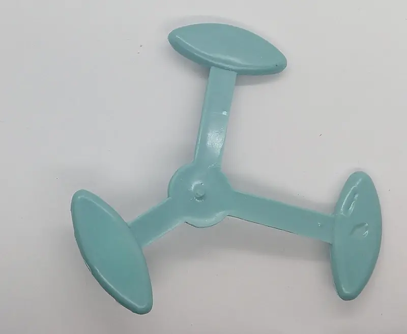 Vintage Yonezawa Space Kiddy-See-Saw Robot : Rotor Antenna Blue 1