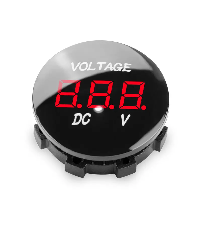 Voltm1-Red | Waterproof Digital Voltmeter 1