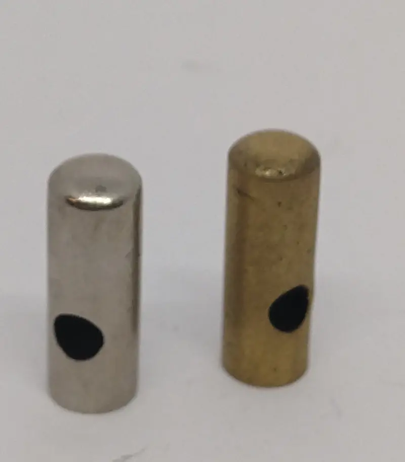 Weeden Steam Engine Whistle Top Brass Or Nickel 3/4" 1