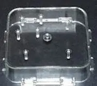 Wheel A Gear Robot : Clear Chest Cover 3-3/4 X 3-3/4 X 1" 1