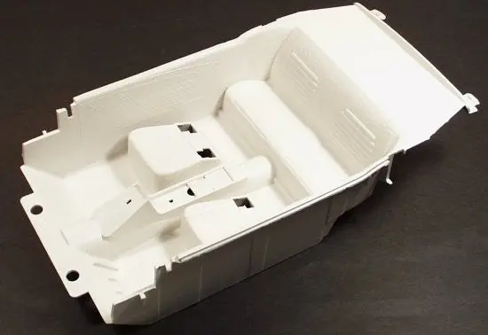 White Interior Floor Pan  Mustang 1967 Fastback 1