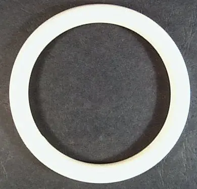 White Rubber Balloon Tire O. D. Is 2-5/8" 1