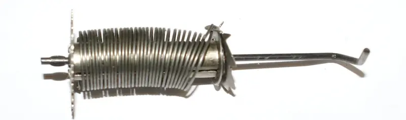 Windup Spring.  3-1/4" Used On Vintage Toy Cars And Toys. 1