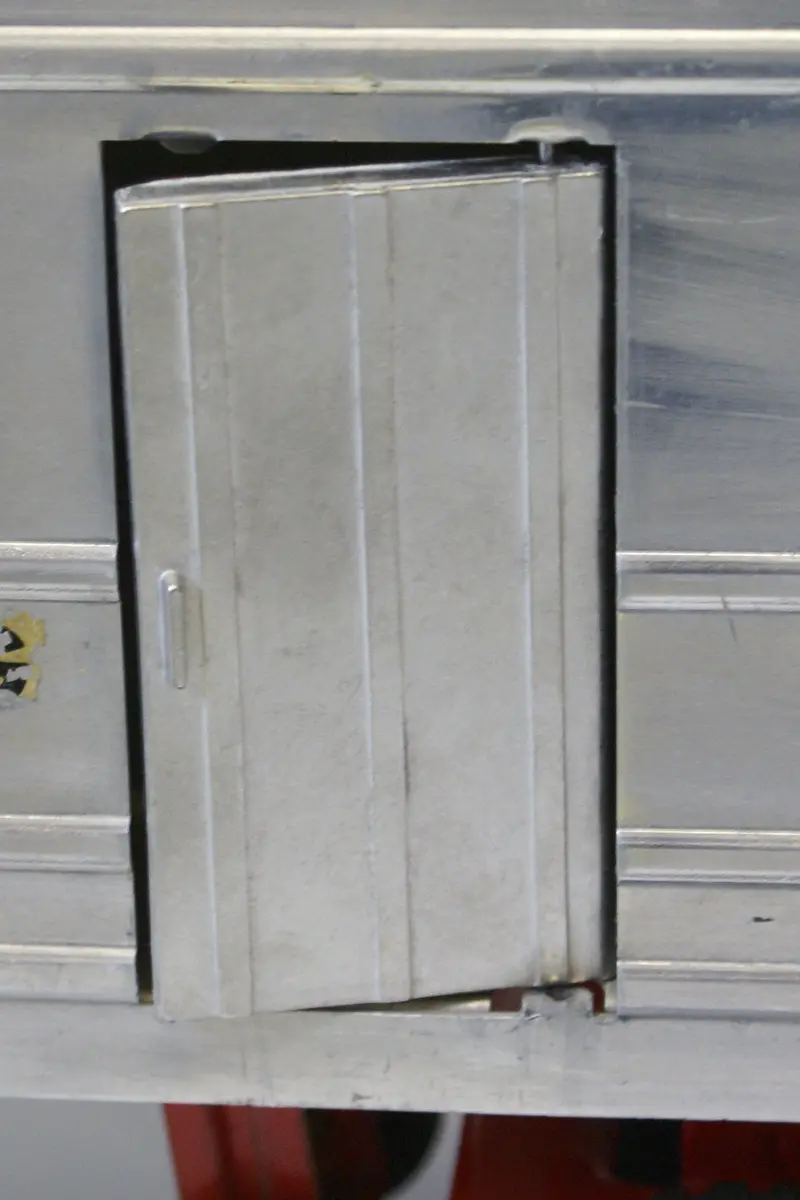 Wyandotte Gray Van Lines Truck Toy Side Door. 1
