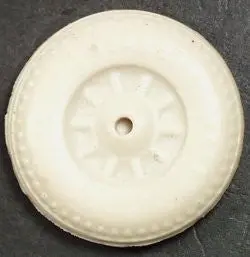 Wyandotte Solid Rubber Wheel 1-11/16" X 1/4" 1
