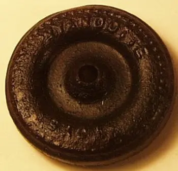 Wyandotte Solid Rubber Wheel 1" X 1/4" 1