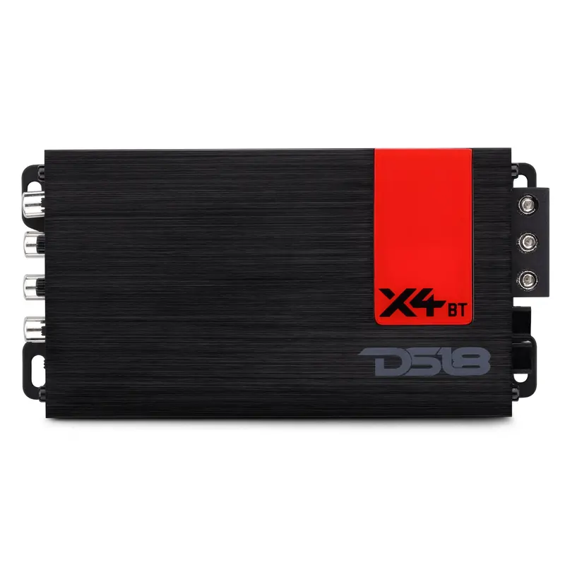 X 4-Channel Ultra Compact Full-Range Amplifier With Bluetooth Connectivity - 4 X 70 Watts Rms 1