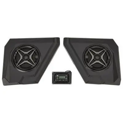 Yamaha Wolverine X4 Audio Pod System With Mrb3 Dash Kit And Overhead Front Speaker Pods 1