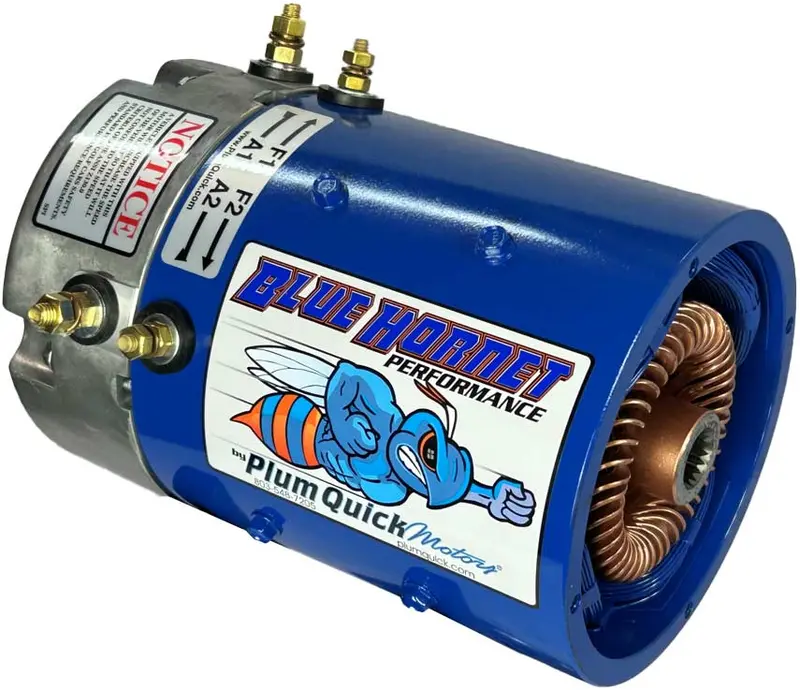 “Yellow Jacket” Ez-Go Sepex/Dcs Electric Golf Cart Motor - 48V 16Hp 25-31Mph 1