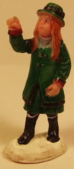 Young Girl 2 In. Train Figure 1